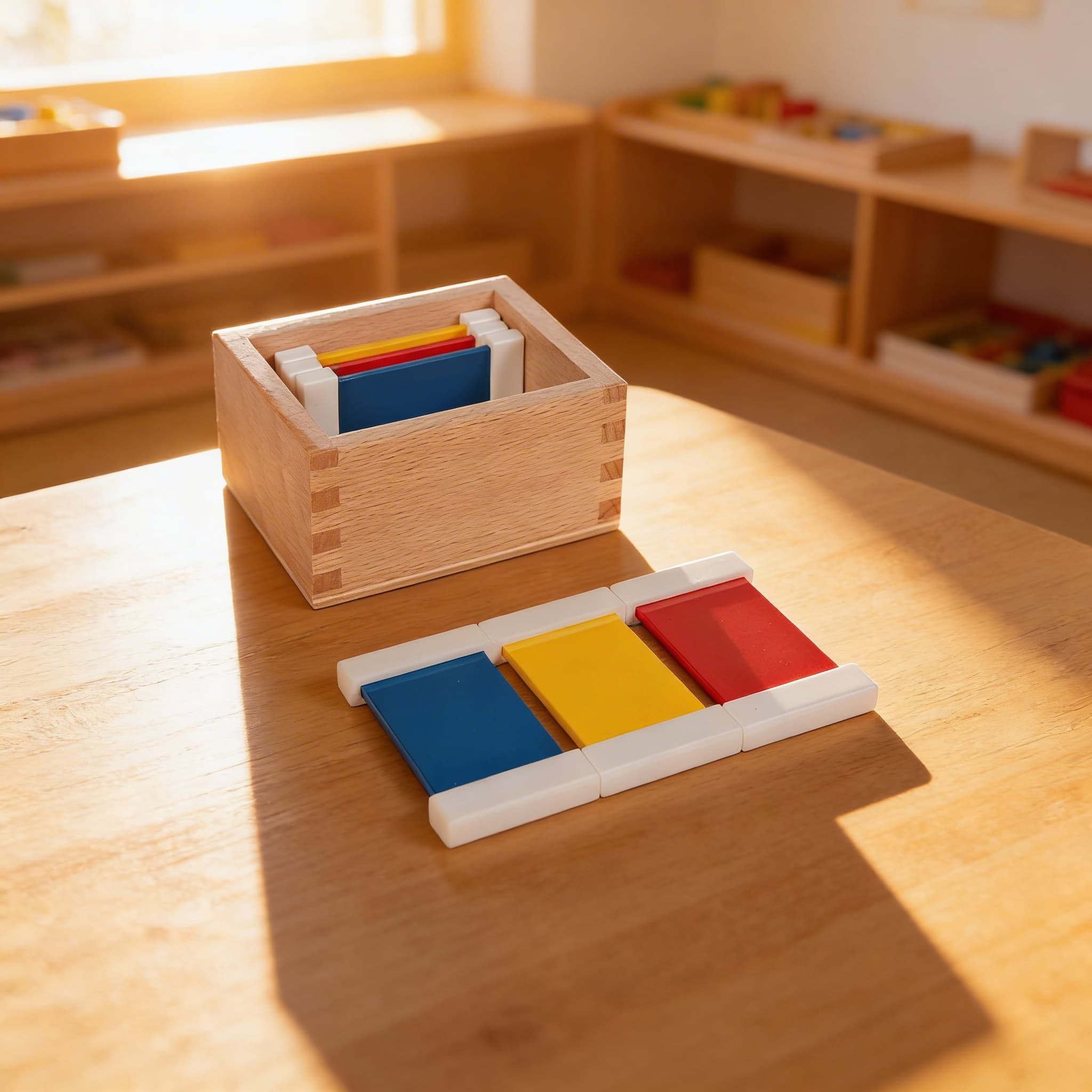 First Colour Tablets — Primary Colour Matching Introduction — Child learning