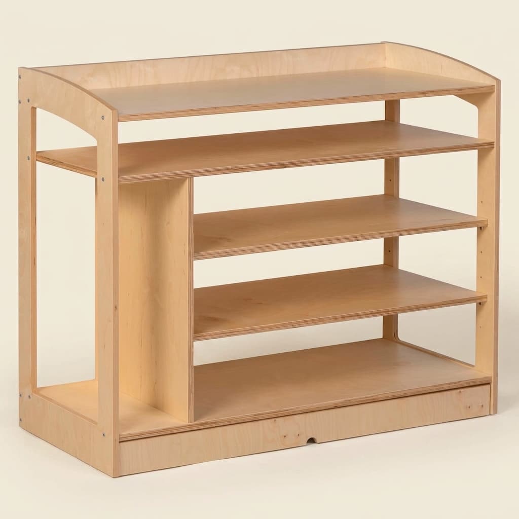 Zmyslová skrinka: Otvorený chrbát (93 cm) - Montessori Material | Faborino
