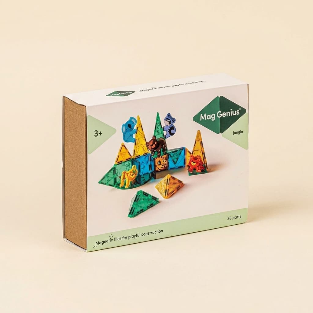 MagGenius Jungle 38-dielny magnetický set