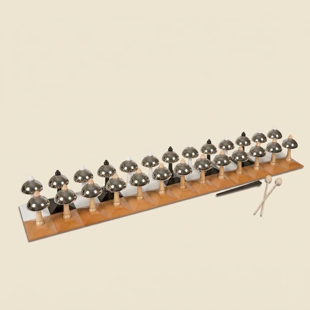 Montessori zvončeky kompletná sada - Montessori Material | Faborino