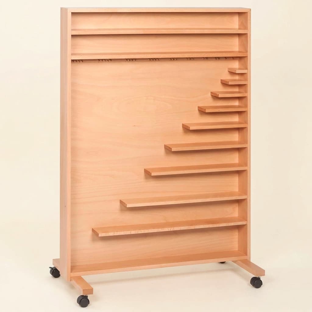 Skriňa na korálkový materiál: profesionálne úložisko - Montessori Material | Faborino
