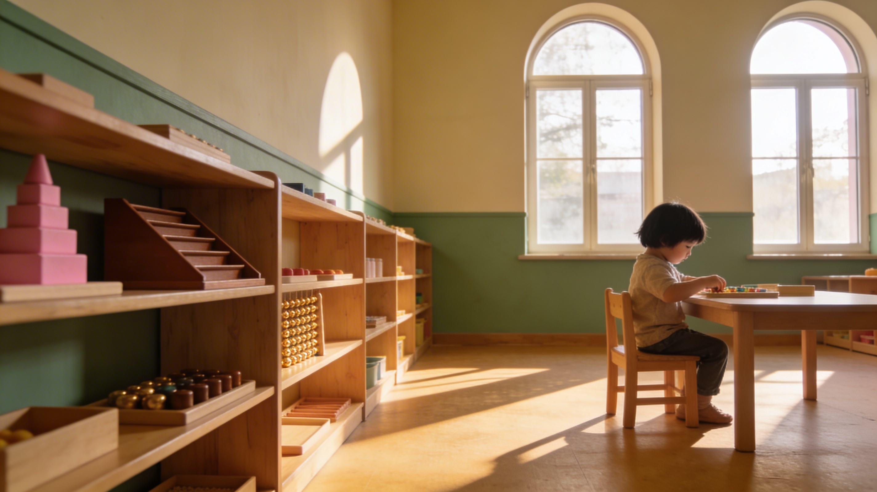 Montessori educational materials collection